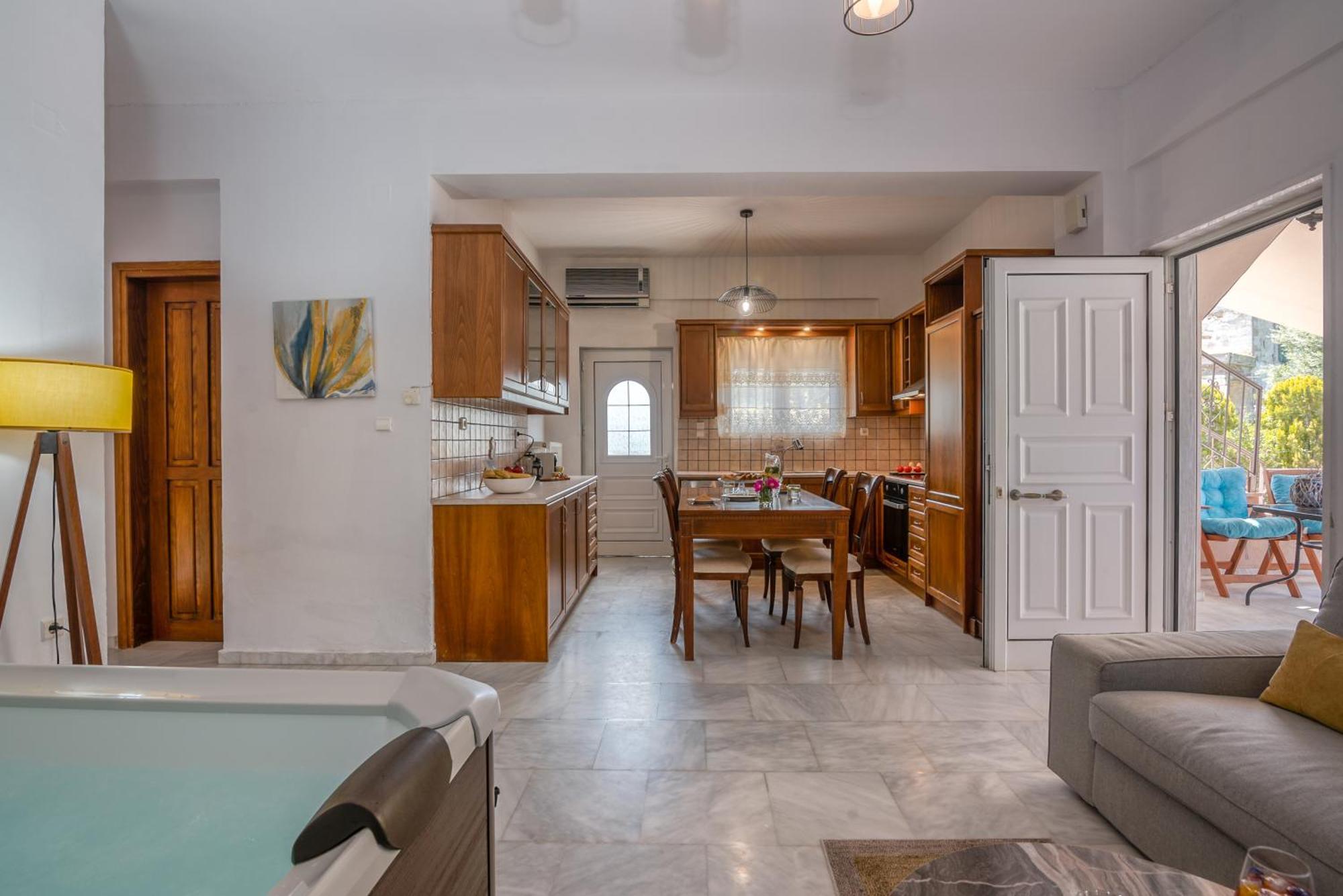 Achilleas Deluxe Αpartment -Pet Friendly-Parking-Mountain View Villa Kotsiana Exterior photo